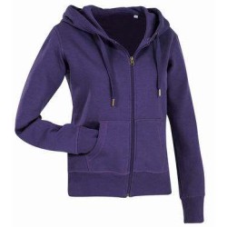 Dámská mikina s kapucí a zipem Active