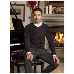 Pánský svetr s kruhovým límečkem Merrit