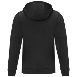 Pánský svetr s kapucí a polopropínacím zipem Sayan