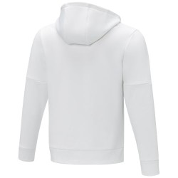 Pánský svetr s kapucí a polopropínacím zipem Sayan