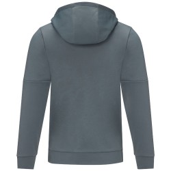 Pánský svetr s kapucí a polopropínacím zipem Sayan