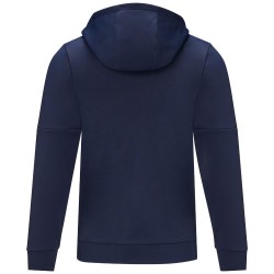 Pánský svetr s kapucí a polopropínacím zipem Sayan