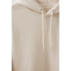 Nebarvená mikina s kapucí Iqoniq Torres z recykl. bavlny
