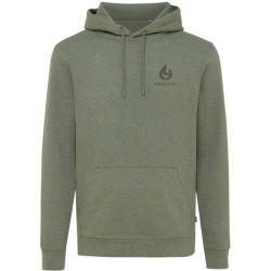 Nebarvená mikina s kapucí Iqoniq Torres z recykl. bavlny