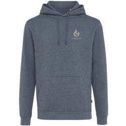 Nebarvená mikina s kapucí Iqoniq Torres z recykl. bavlny