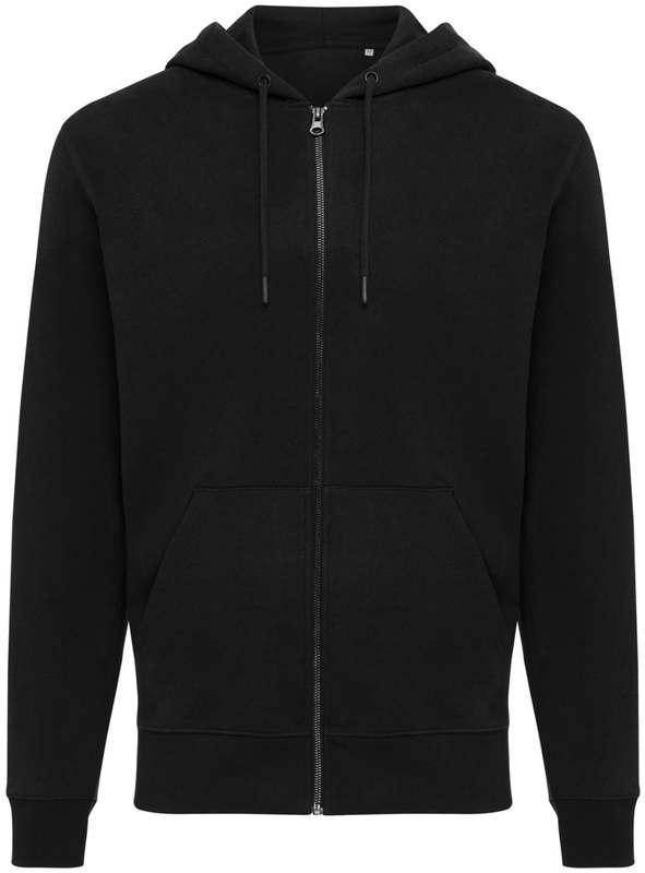 Mikina na zip s kapucí Iqoniq Abisko z recykl. bavlny