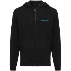 Mikina na zip s kapucí Iqoniq Abisko z recykl. bavlny