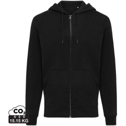 Mikina na zip s kapucí Iqoniq Abisko z recykl. bavlny