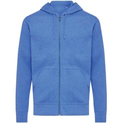 Mikina na zip s kapucí Iqoniq Abisko z recykl. bavlny