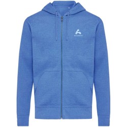 Mikina na zip s kapucí Iqoniq Abisko z recykl. bavlny