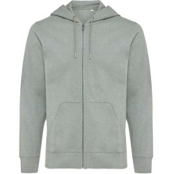 Mikina na zip s kapucí Iqoniq Abisko z recykl. bavlny