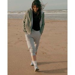 Mikina na zip s kapucí Iqoniq Abisko z recykl. bavlny