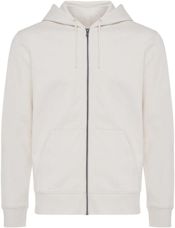 Mikina na zip s kapucí Iqoniq Abisko z recykl. bavlny