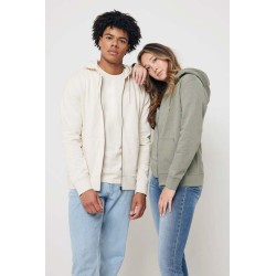 Mikina na zip s kapucí Iqoniq Abisko z recykl. bavlny