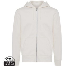 Mikina na zip s kapucí Iqoniq Abisko z recykl. bavlny