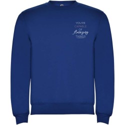Clasica unisex svetr s výstřihem crewneck
