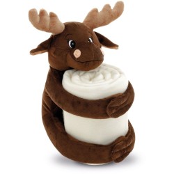 Moose deka s plyšovou hračkou
