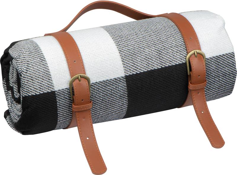 Pikniková deka s popruhem přes rameno