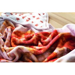Flanelová fleecová deka s digitálním potiskem