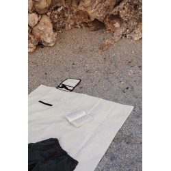 Plážová pikniková deka VINGA Volonne z recykl. canvas AWARE