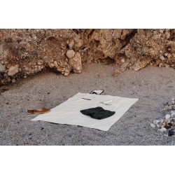 Plážová pikniková deka VINGA Volonne z recykl. canvas AWARE
