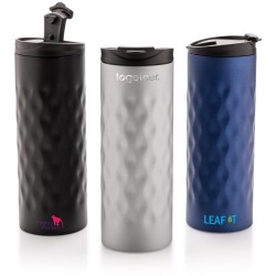 Termohrnek s geometrickým vzorem