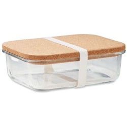 Canoa Skleněný box s korkovým víkem