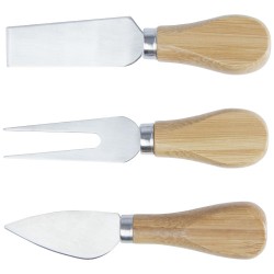 Bambusové magnetické prkénko na sýr a nástroje Mancheg