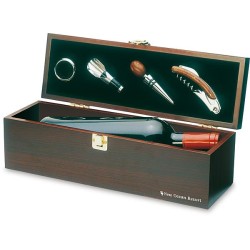 Dárkový dřevěný box na víno