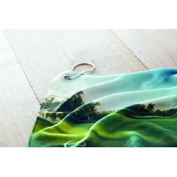 Plně barevný golfový ručník