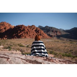 Plážová osuška 100x180 Ukiyo Yukari z recykl. bavlny AWARE