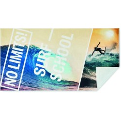 RPET plážová osuška 350 g/m2