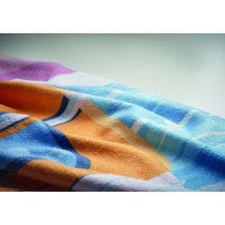 Plnobarevný plážový ručník 300 g/m2