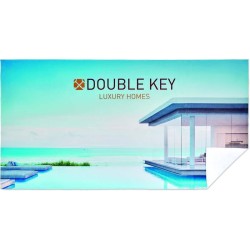 Plnobarevný plážový ručník 350 g/m2