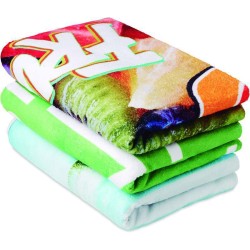 Plnobarevný plážový ručník 350 g/m2