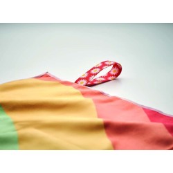 Plnobarevná plážová osuška s gumičkou