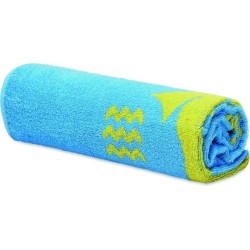 2barevná tkaná plážová osuška