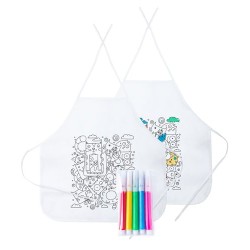 Tizy zástěra na vybarvení