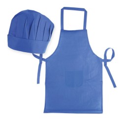 Dětská netkaná zástěra+kuchyřská čepice