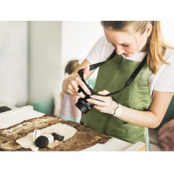 Nastavitelná zástěra z konopí