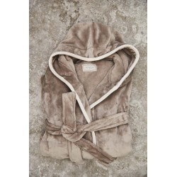 Luxusní župan VINGA Louis z plyšového RPETu velikost L-XL