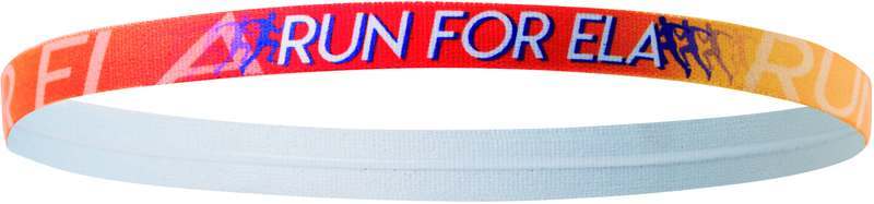 Celobarevná sportovní čelenka.