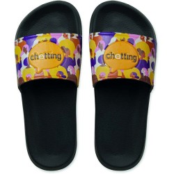 Zakázkové protiskluzové pantofle s barevným vlastním tiskem