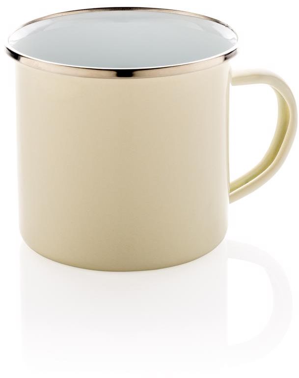 Retro smaltový hrnek