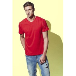 Pánské tričko Classic-T V-neck 155g