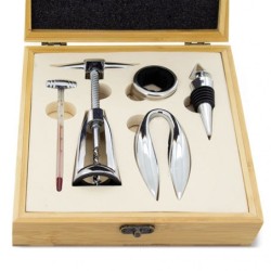 Bambusový set na víno