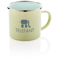 Retro smaltový hrnek