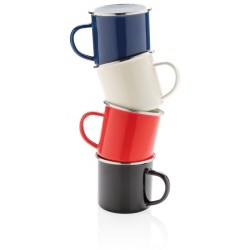 Retro smaltový hrnek