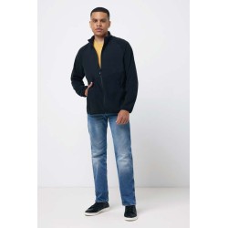 Micro fleece bunda na zip Iqoniq Talung z rec. polyesteru