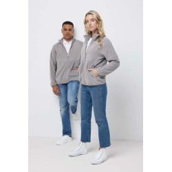 Micro fleece bunda na zip Iqoniq Talung z rec. polyesteru